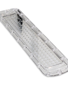 Front cap flat clear w/lenses Zeus LED GEN2